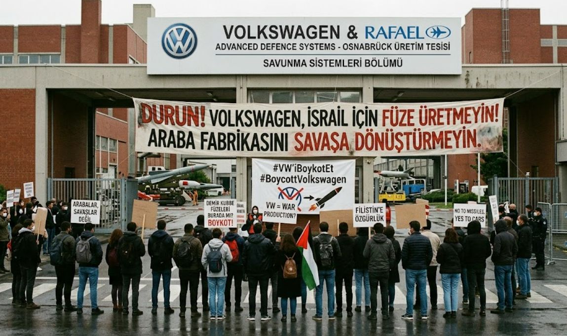 Volkswagen’den Skandal Karar: Otomobil Fabrikası İsrail İçin Ölüm Makinesi Üretecek
